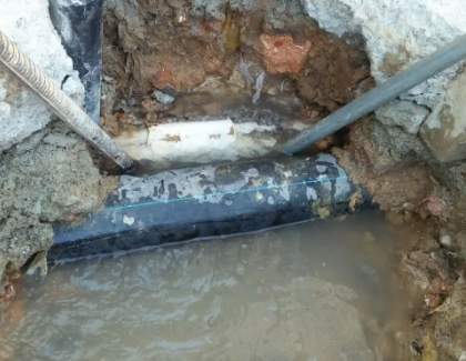 连云测漏水之水管漏水
